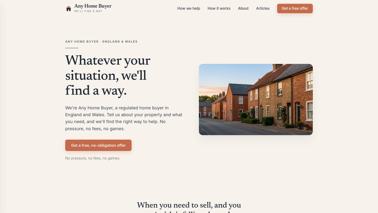Any Home Buyer — project preview