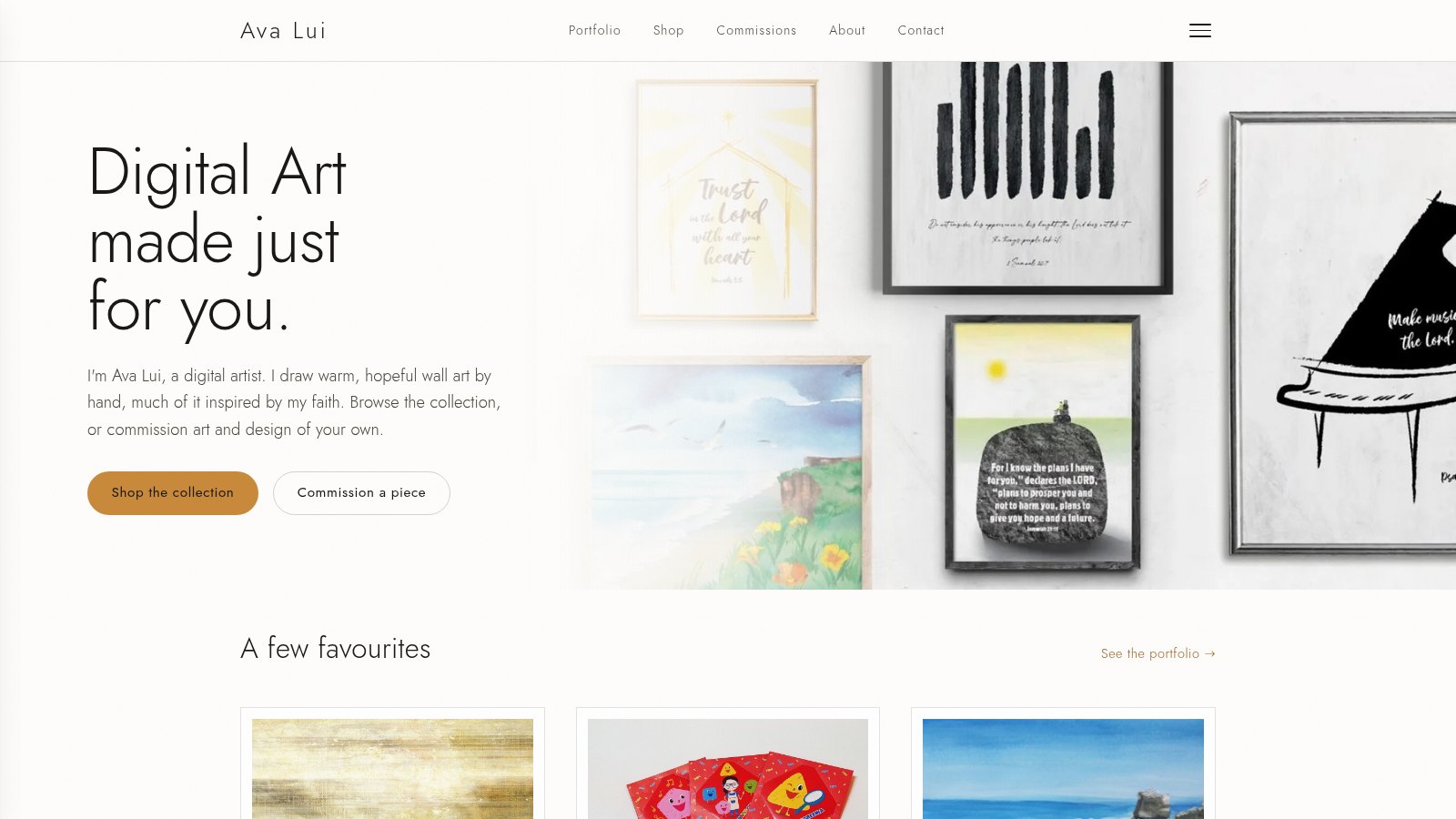 Ava Lui — project preview